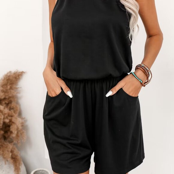 Cupshe Dayo Backless Turtleneck Romper Size XL | NWT - Picture 4 of 5
